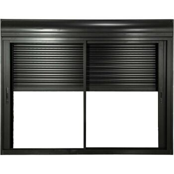 JANELA DE CORRER 4 FOLHAS - 2 FOLHAS FIXAS - CRV Portas e Janelas